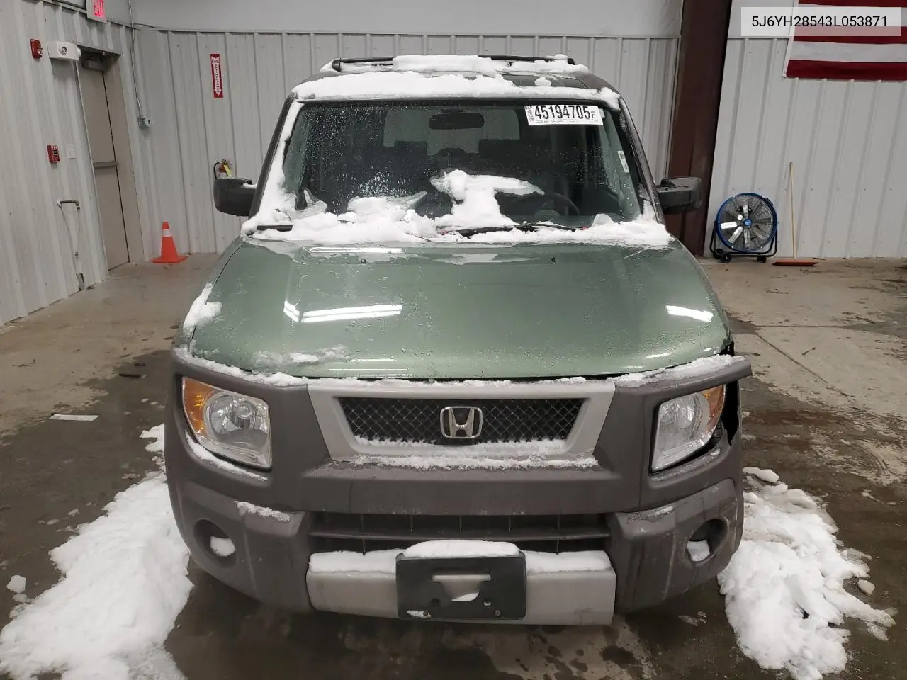 2003 Honda Element Ex VIN: 5J6YH28543L053871 Lot: 45194705
