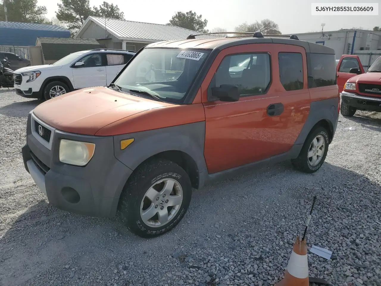 2003 Honda Element Ex VIN: 5J6YH28553L036609 Lot: 47093865