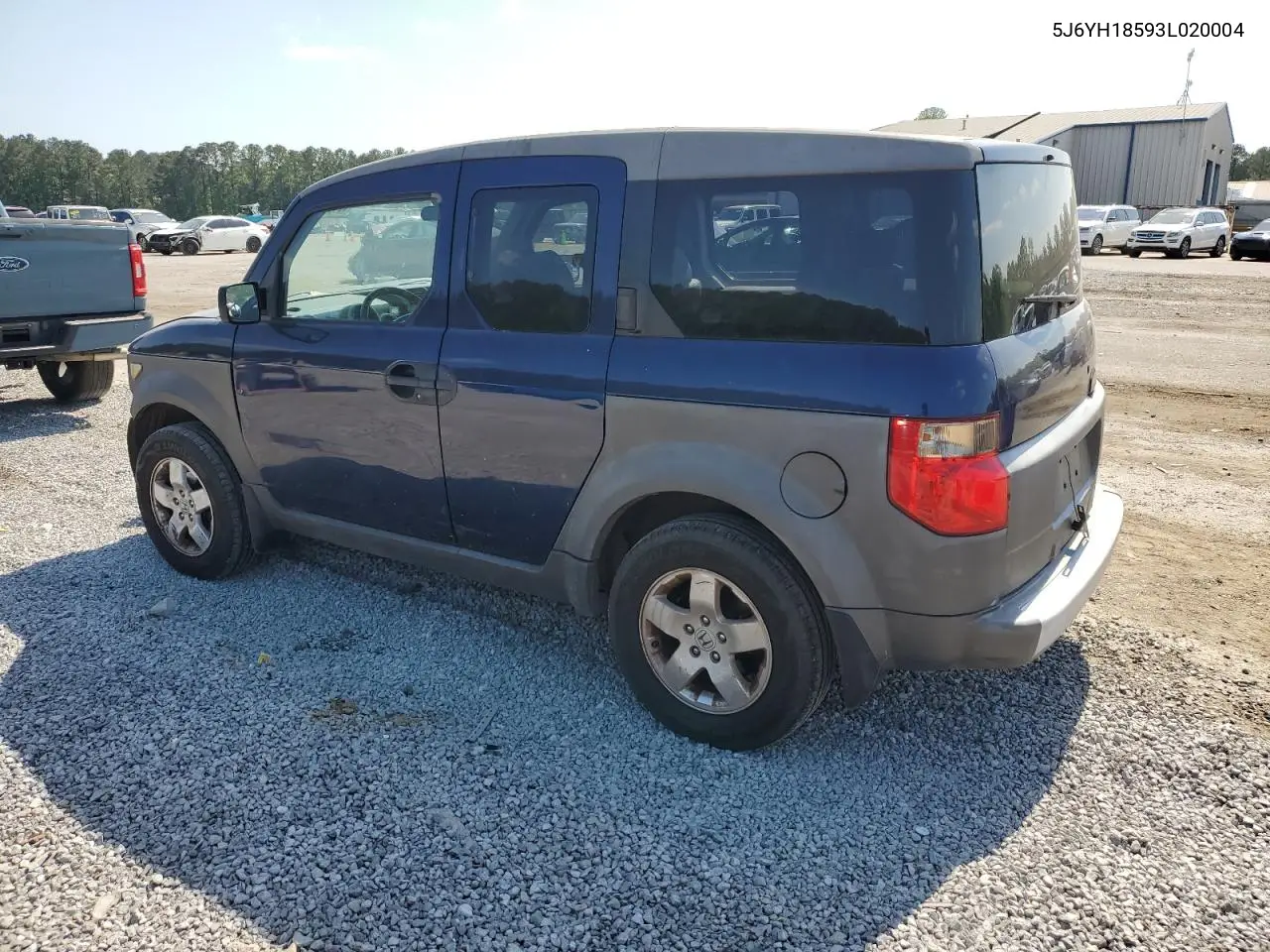 2003 Honda Element Ex VIN: 5J6YH18593L020004 Lot: 53455205