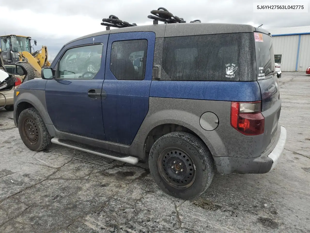 2003 Honda Element Ex VIN: 5J6YH27563L042775 Lot: 53802675