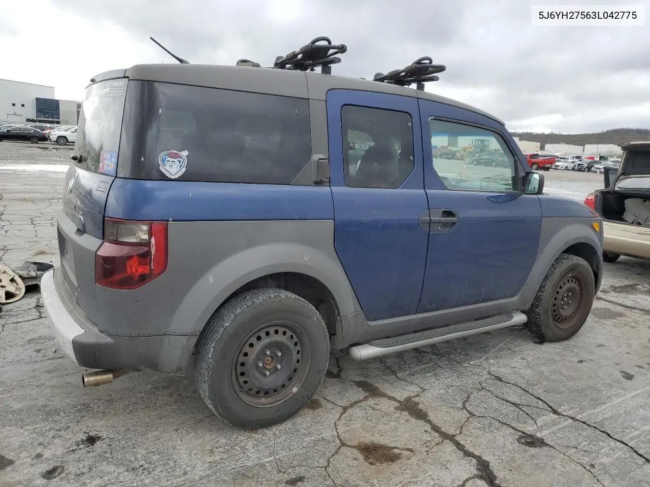 2003 Honda Element Ex VIN: 5J6YH27563L042775 Lot: 53802675