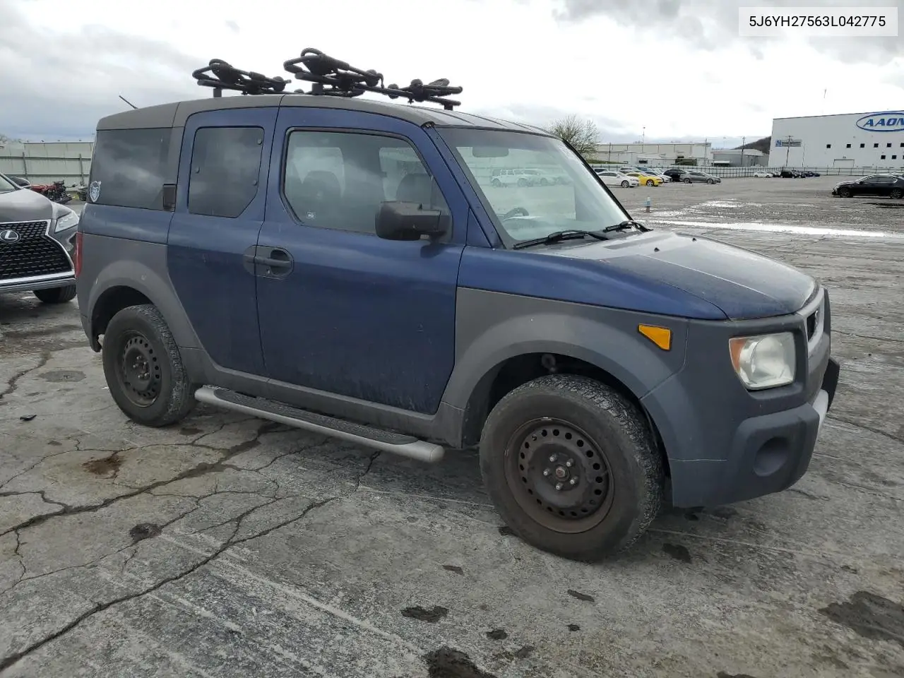2003 Honda Element Ex VIN: 5J6YH27563L042775 Lot: 53802675