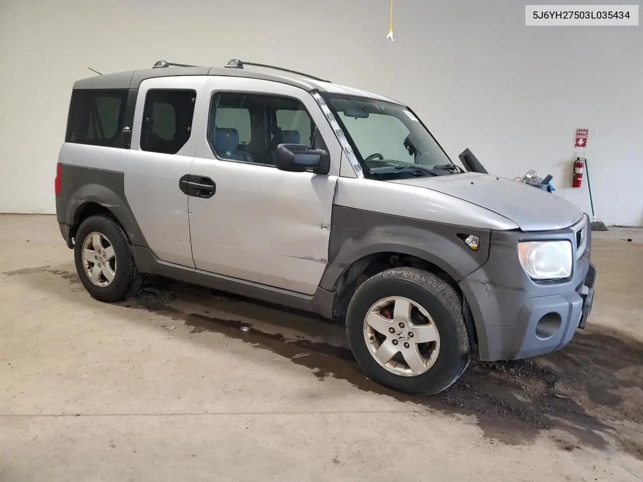 2003 Honda Element Ex VIN: 5J6YH27503L035434 Lot: 55994305