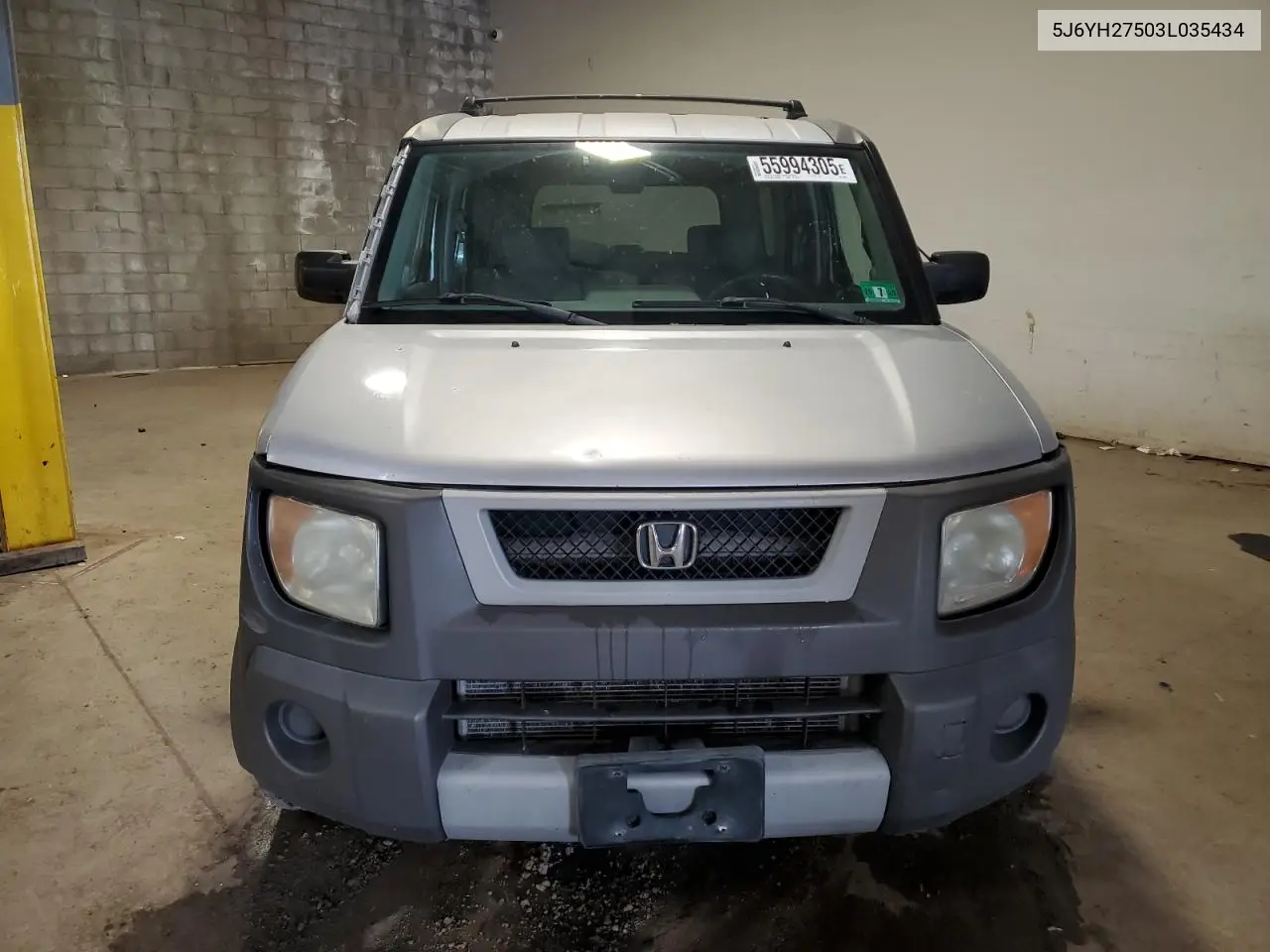 2003 Honda Element Ex VIN: 5J6YH27503L035434 Lot: 55994305
