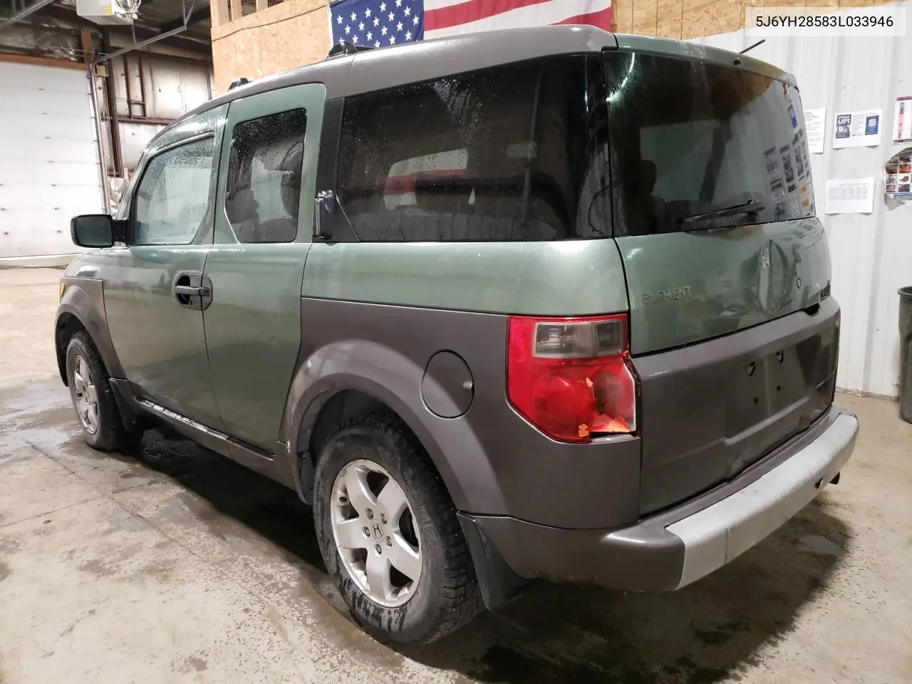 2003 Honda Element Ex VIN: 5J6YH28583L033946 Lot: 56095145