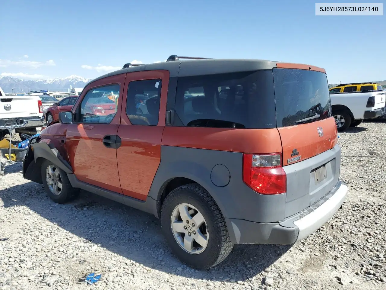 2003 Honda Element Ex VIN: 5J6YH28573L024140 Lot: 56154555