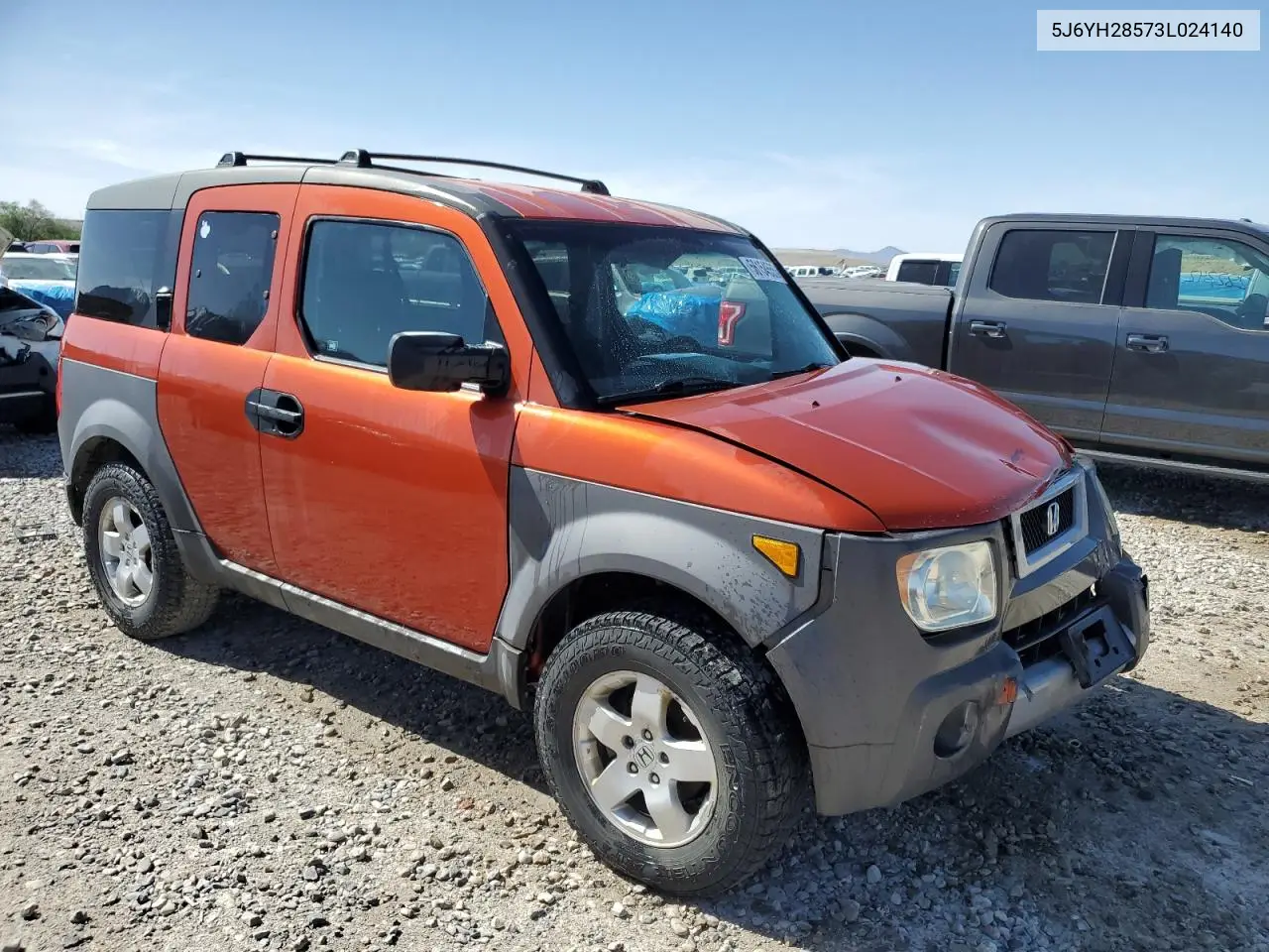 2003 Honda Element Ex VIN: 5J6YH28573L024140 Lot: 56154555