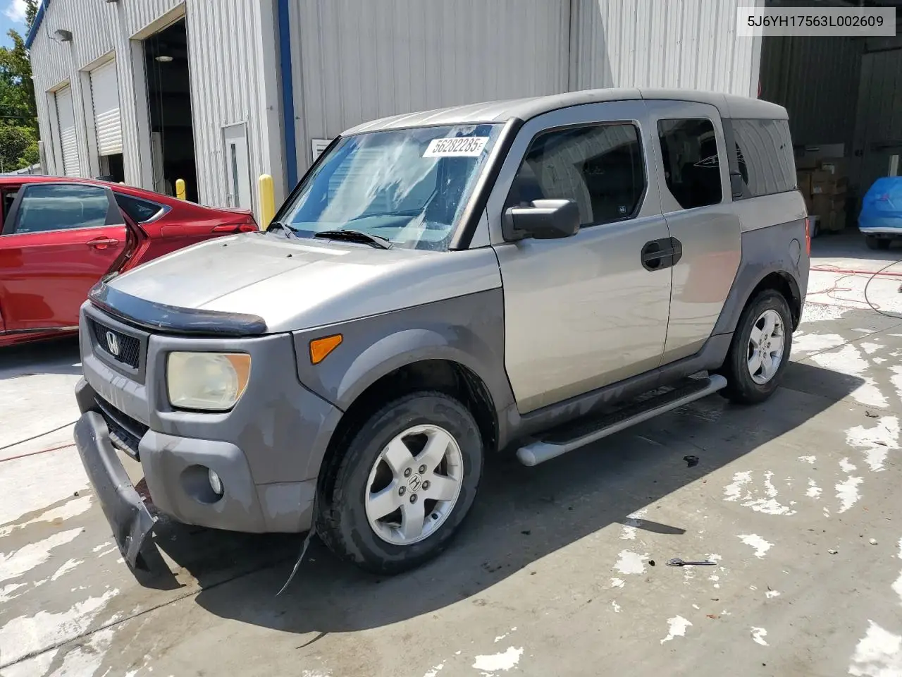 2003 Honda Element Ex VIN: 5J6YH17563L002609 Lot: 56282285