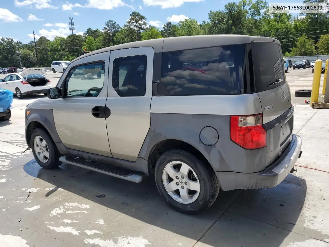 2003 Honda Element Ex VIN: 5J6YH17563L002609 Lot: 56282285