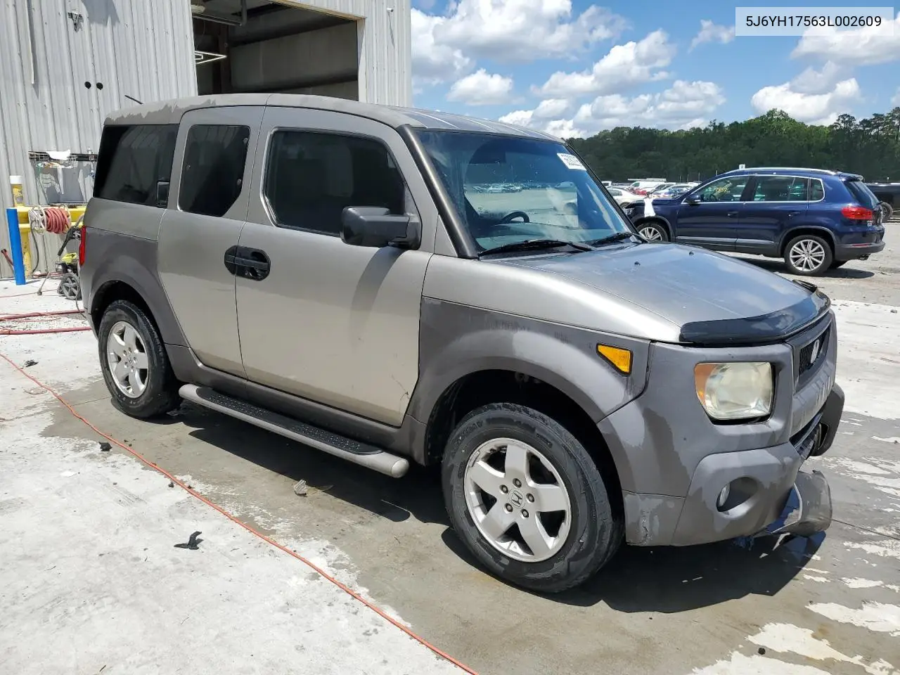 2003 Honda Element Ex VIN: 5J6YH17563L002609 Lot: 56282285