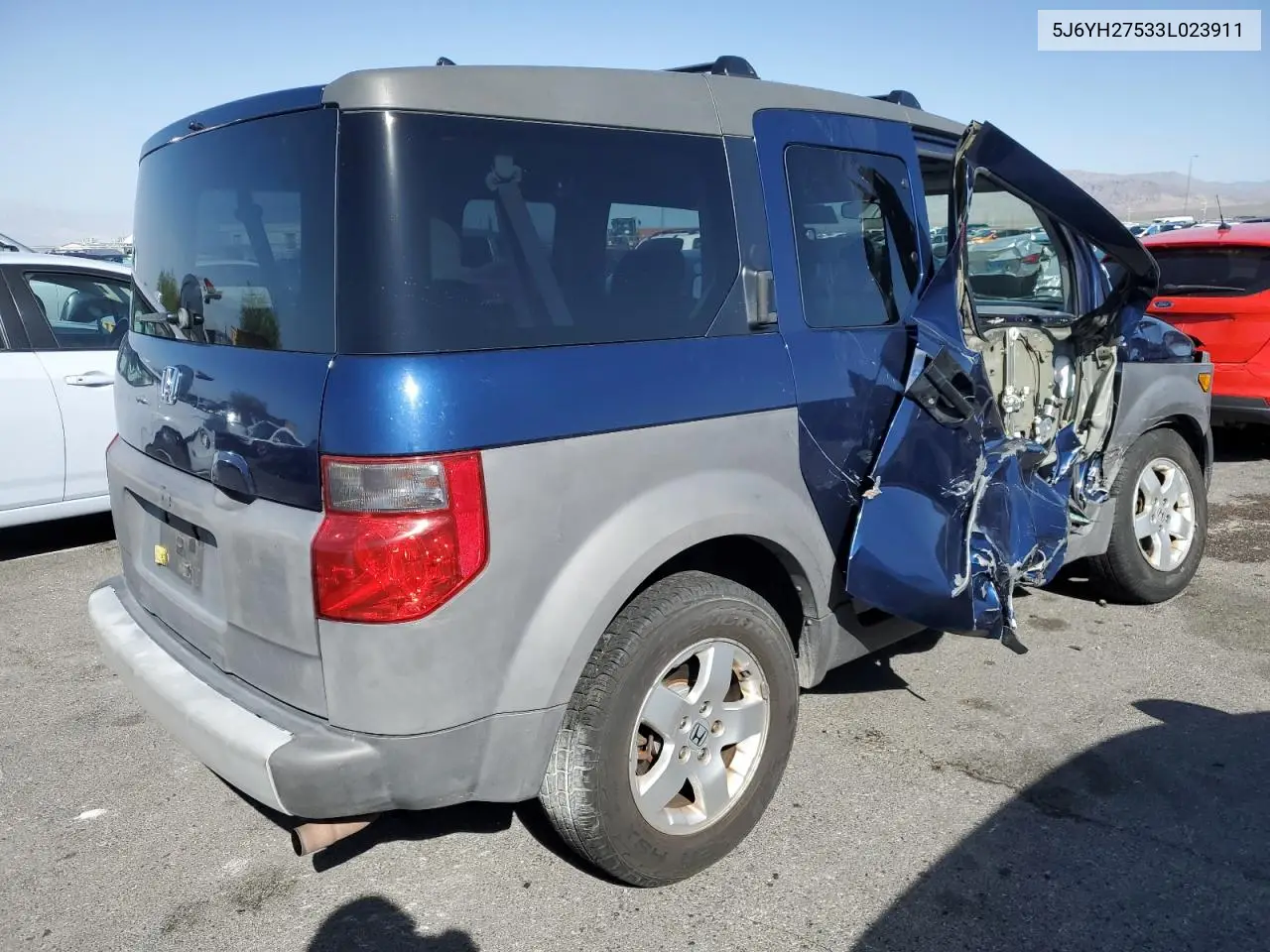 2003 Honda Element Ex VIN: 5J6YH27533L023911 Lot: 56593565