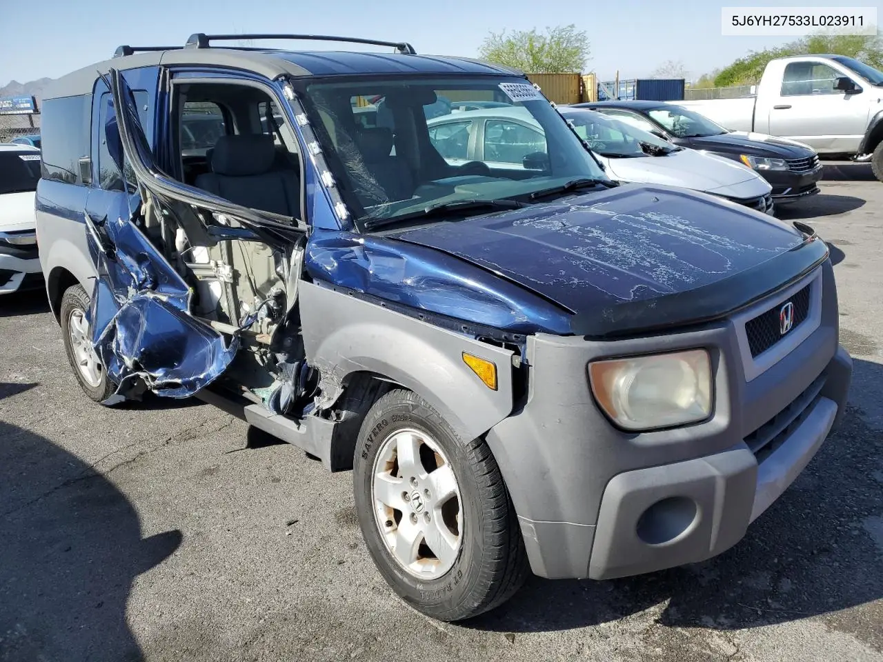 2003 Honda Element Ex VIN: 5J6YH27533L023911 Lot: 56593565