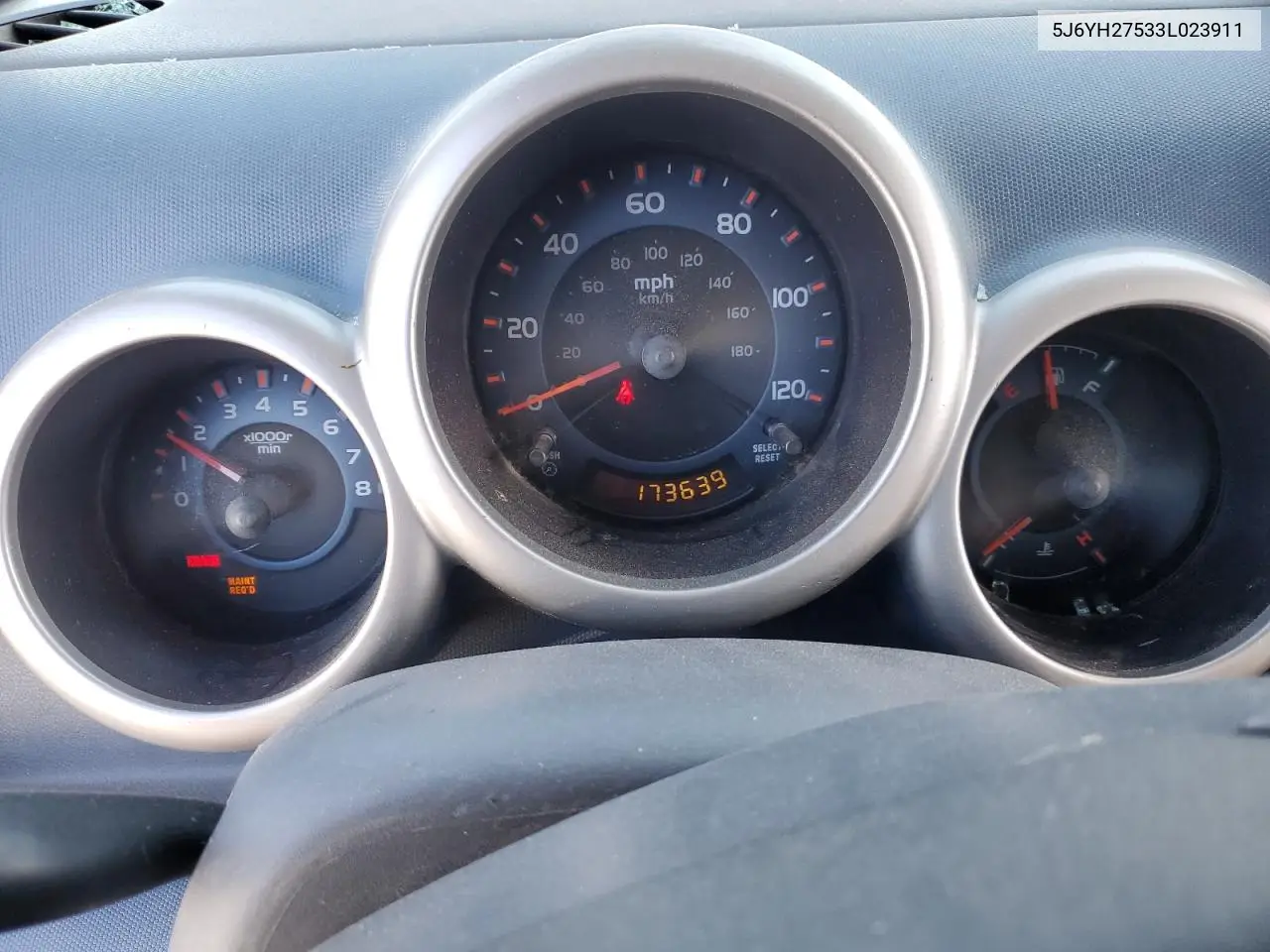 2003 Honda Element Ex VIN: 5J6YH27533L023911 Lot: 56593565