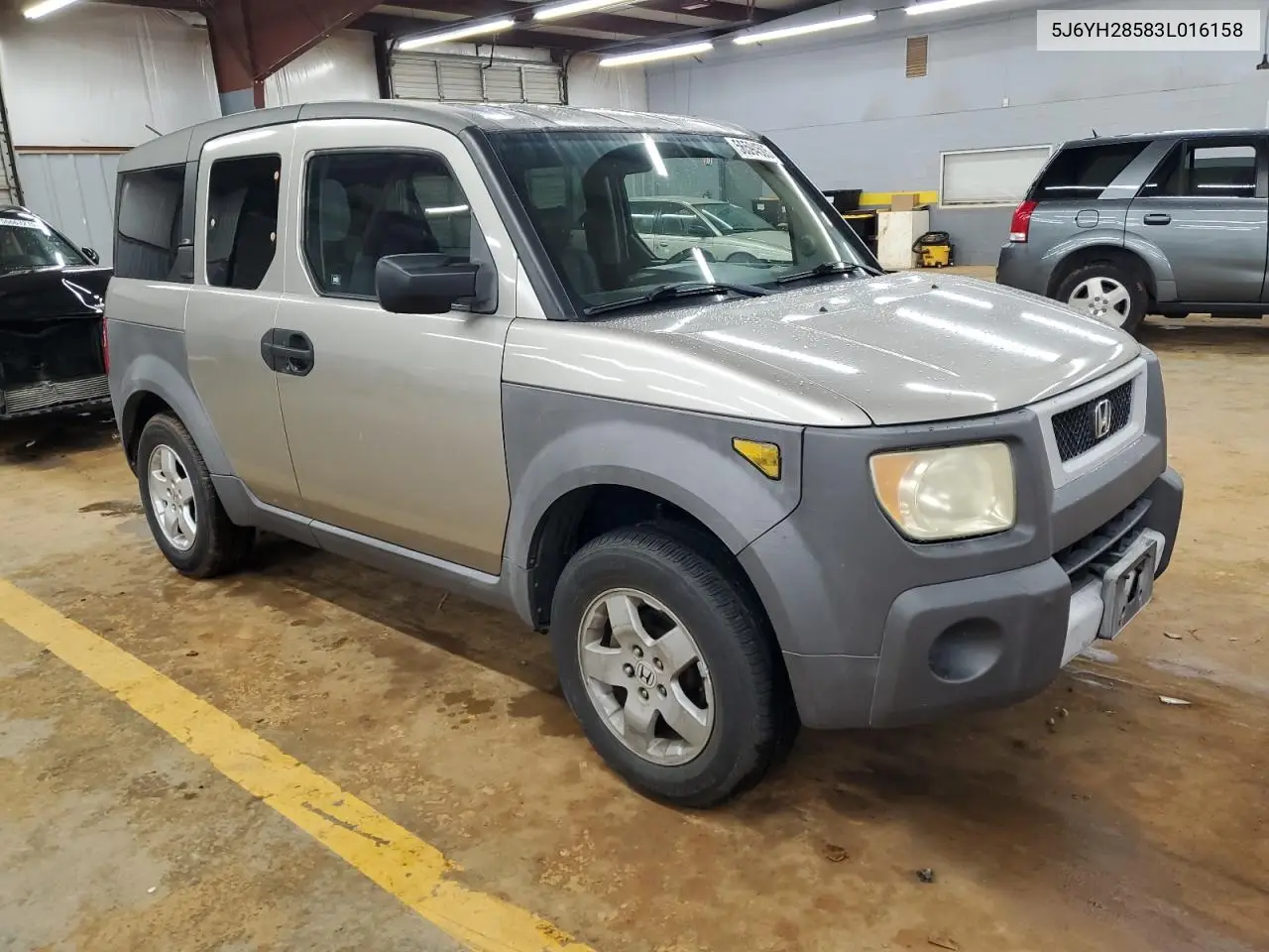 2003 Honda Element Ex VIN: 5J6YH28583L016158 Lot: 56594505