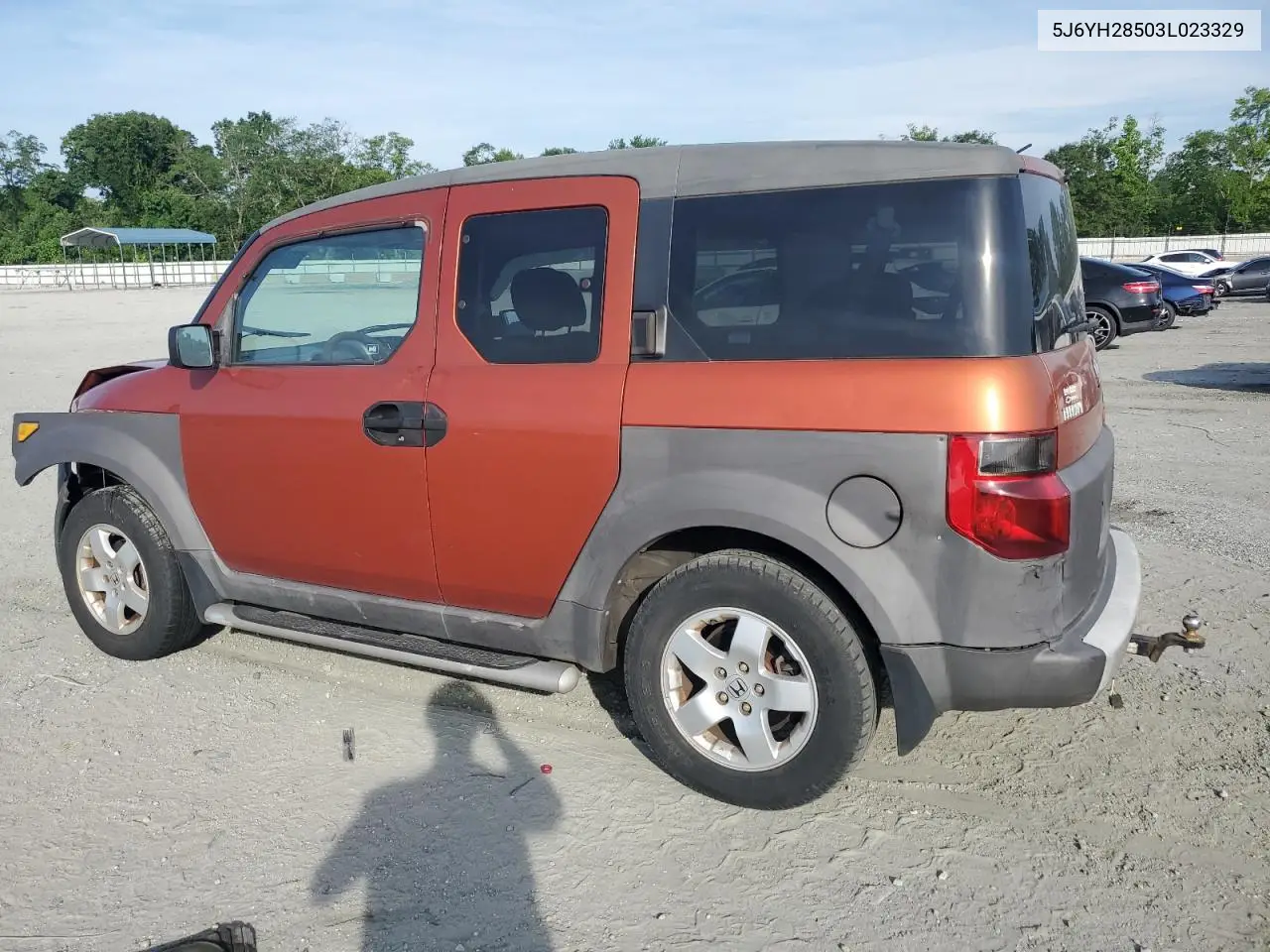 2003 Honda Element Ex VIN: 5J6YH28503L023329 Lot: 61761635