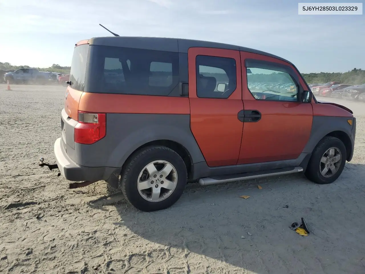 2003 Honda Element Ex VIN: 5J6YH28503L023329 Lot: 61761635