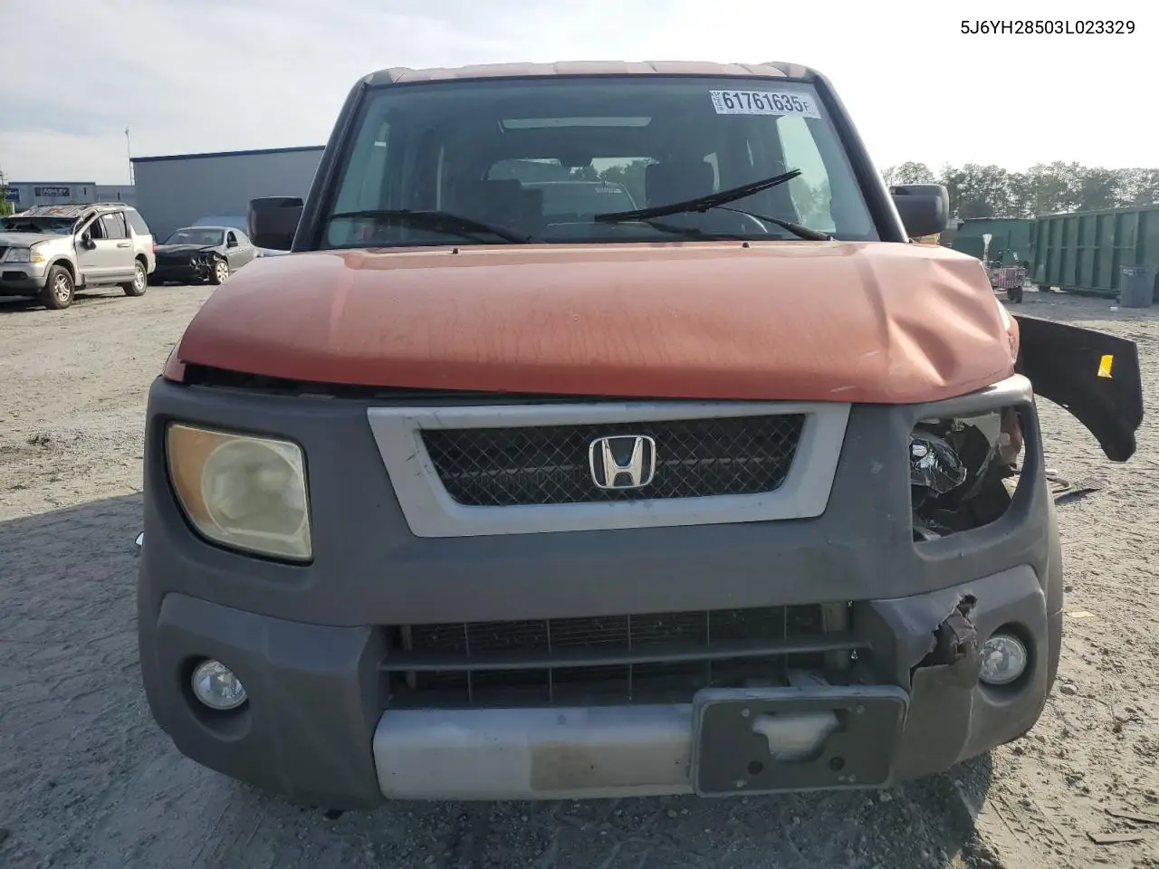 2003 Honda Element Ex VIN: 5J6YH28503L023329 Lot: 61761635
