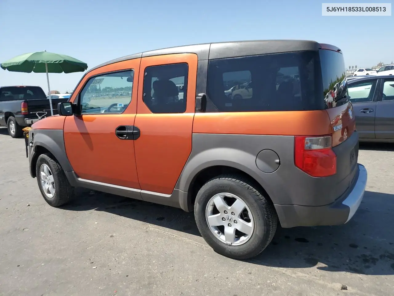 2003 Honda Element Ex VIN: 5J6YH18533L008513 Lot: 62203375