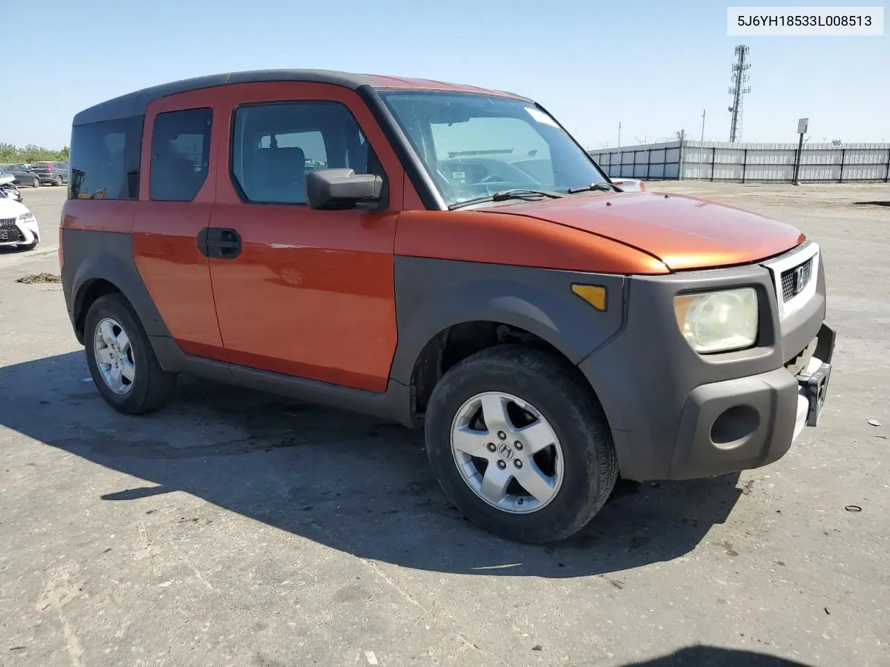 2003 Honda Element Ex VIN: 5J6YH18533L008513 Lot: 62203375