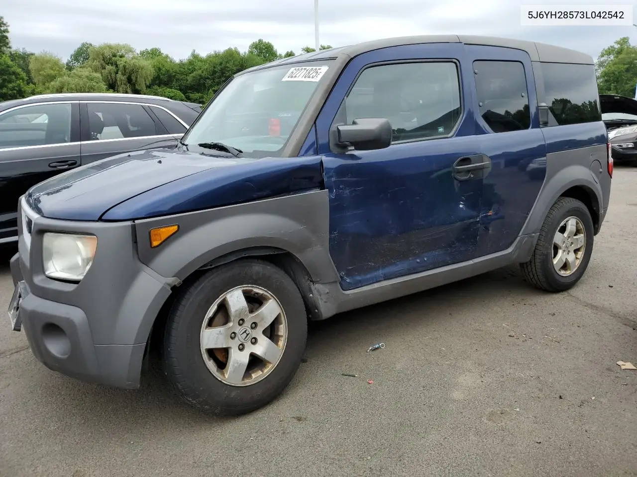 2003 Honda Element Ex VIN: 5J6YH28573L042542 Lot: 62271825