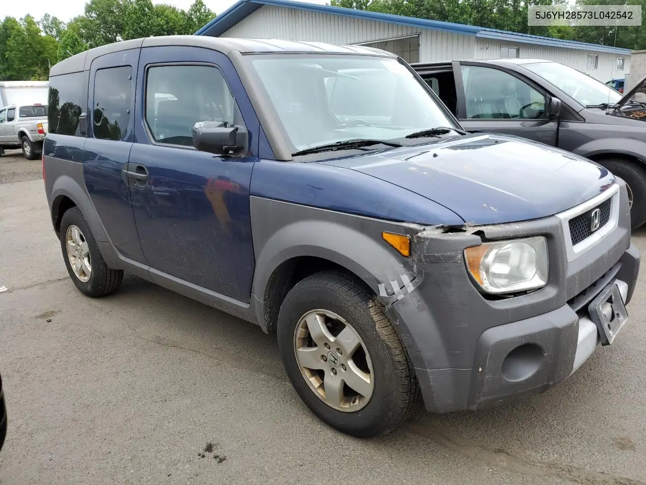 2003 Honda Element Ex VIN: 5J6YH28573L042542 Lot: 62271825