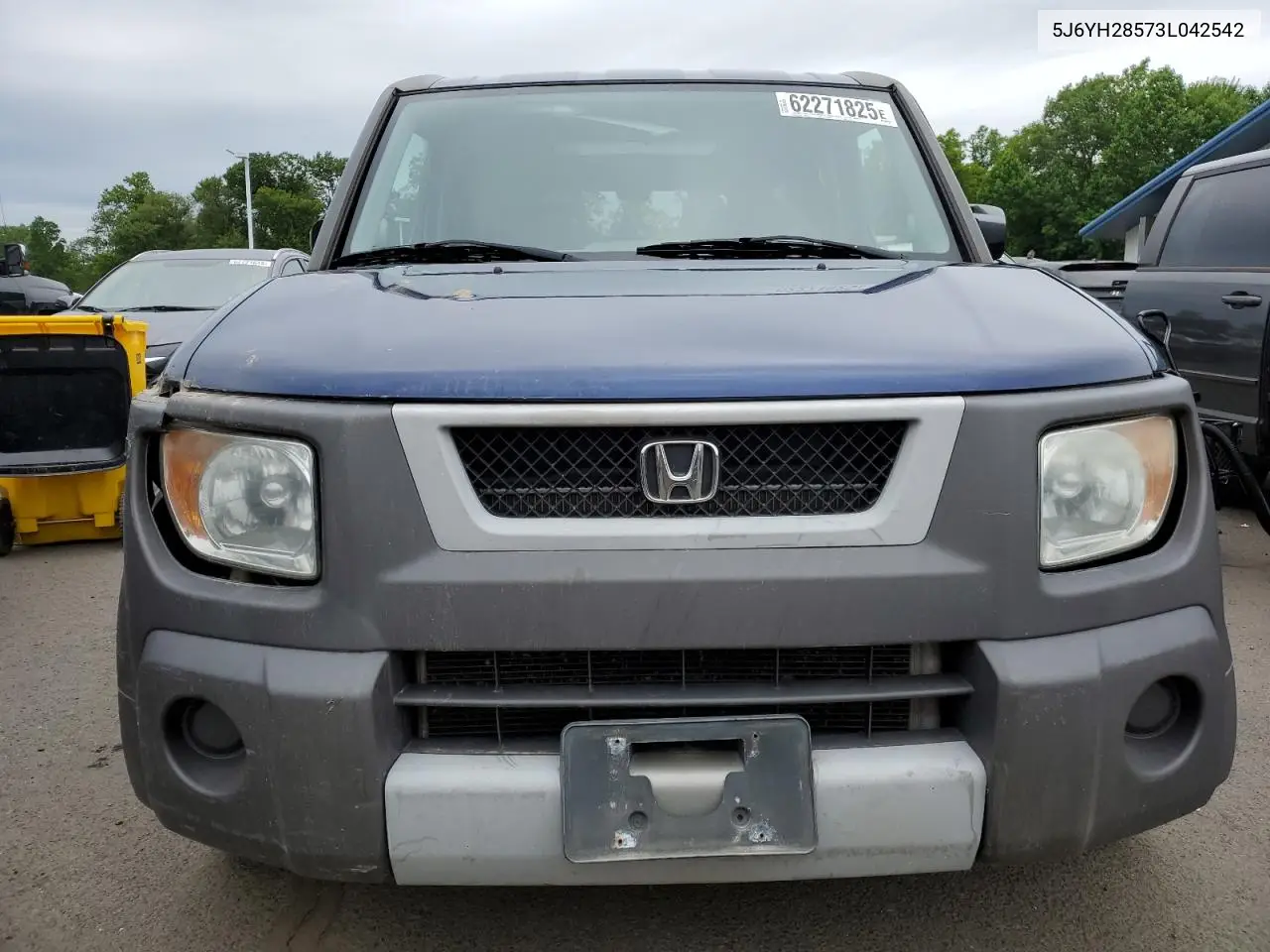 2003 Honda Element Ex VIN: 5J6YH28573L042542 Lot: 62271825