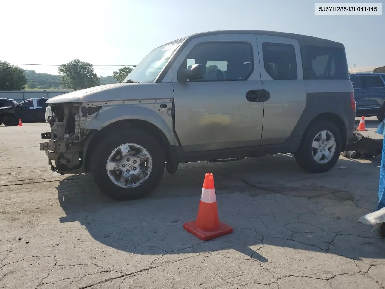 2003 Honda Element Ex VIN: 5J6YH28543L041445 Lot: 62385075