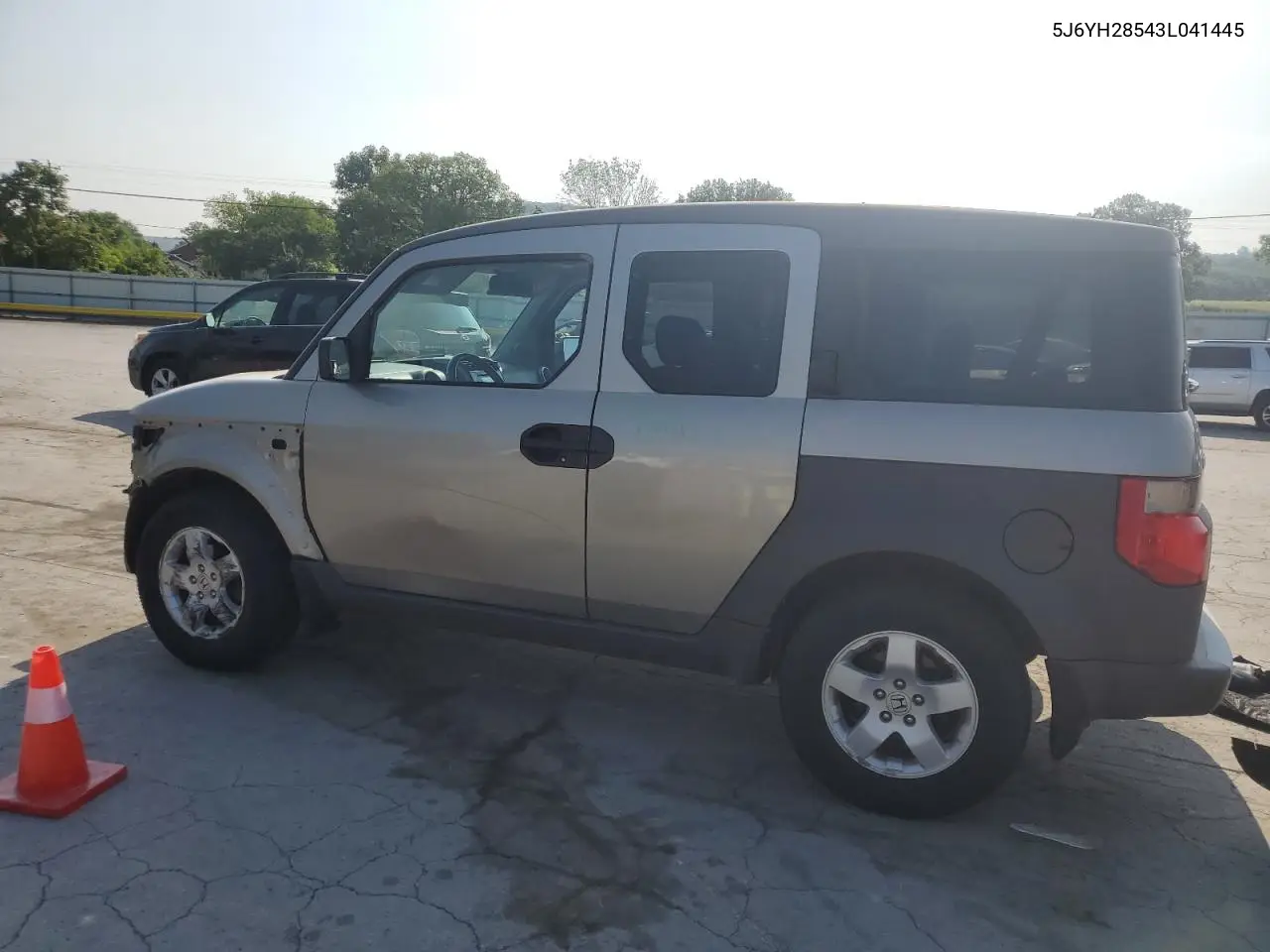 2003 Honda Element Ex VIN: 5J6YH28543L041445 Lot: 62385075