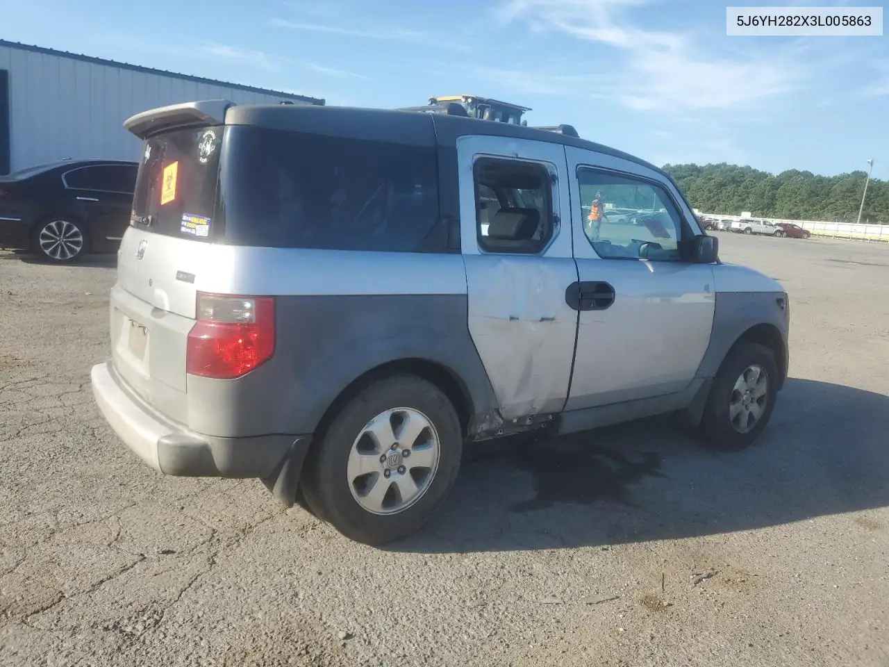 2003 Honda Element Dx VIN: 5J6YH282X3L005863 Lot: 62498745