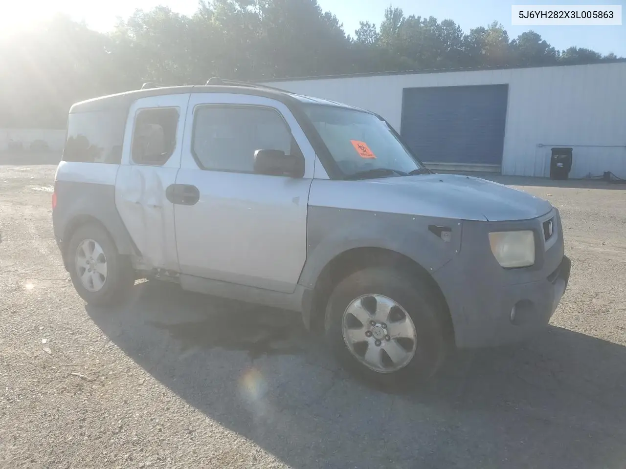 2003 Honda Element Dx VIN: 5J6YH282X3L005863 Lot: 62498745