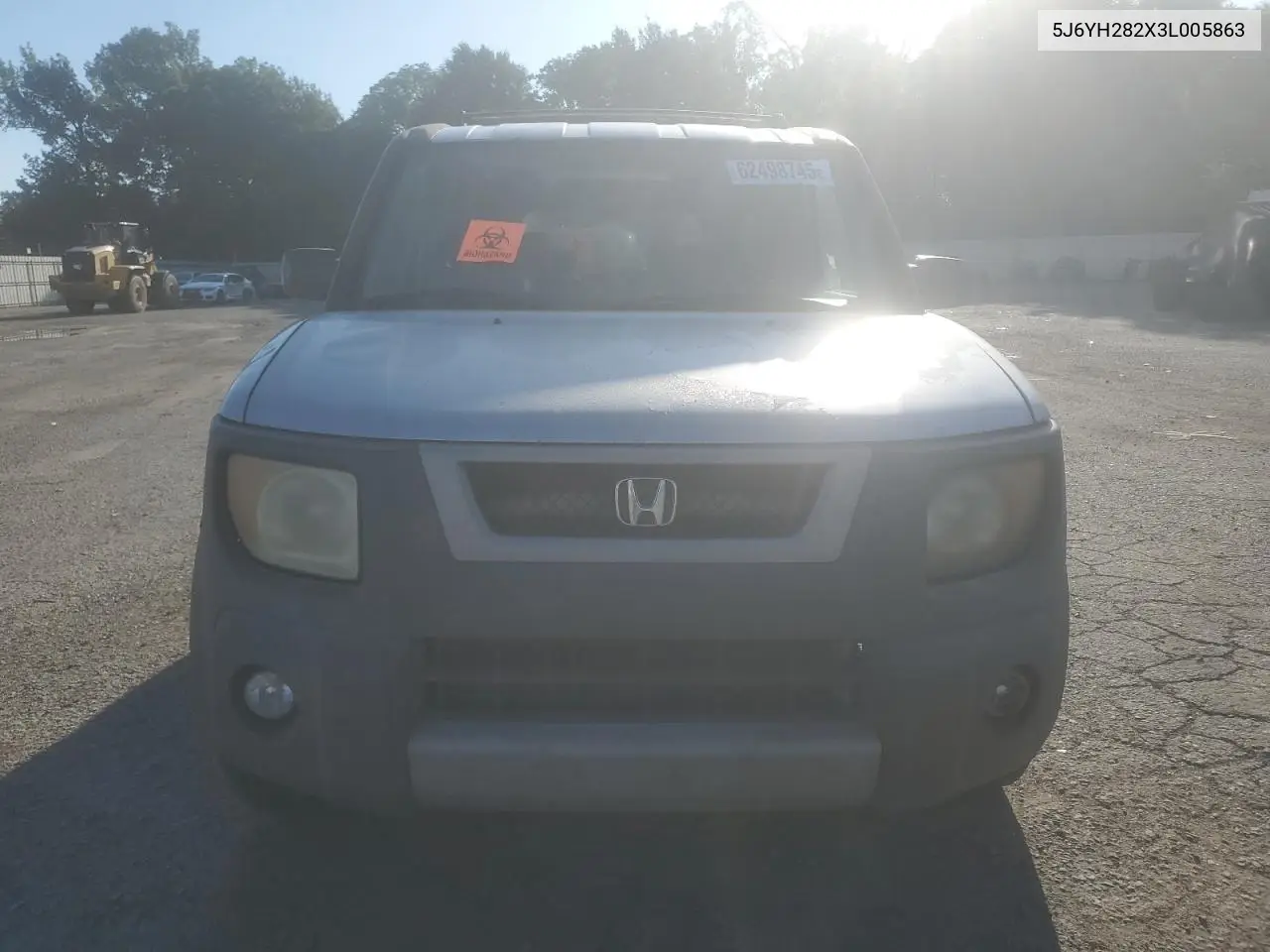 2003 Honda Element Dx VIN: 5J6YH282X3L005863 Lot: 62498745