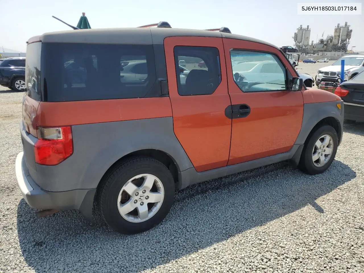 2003 Honda Element Ex VIN: 5J6YH18503L017184 Lot: 62608205