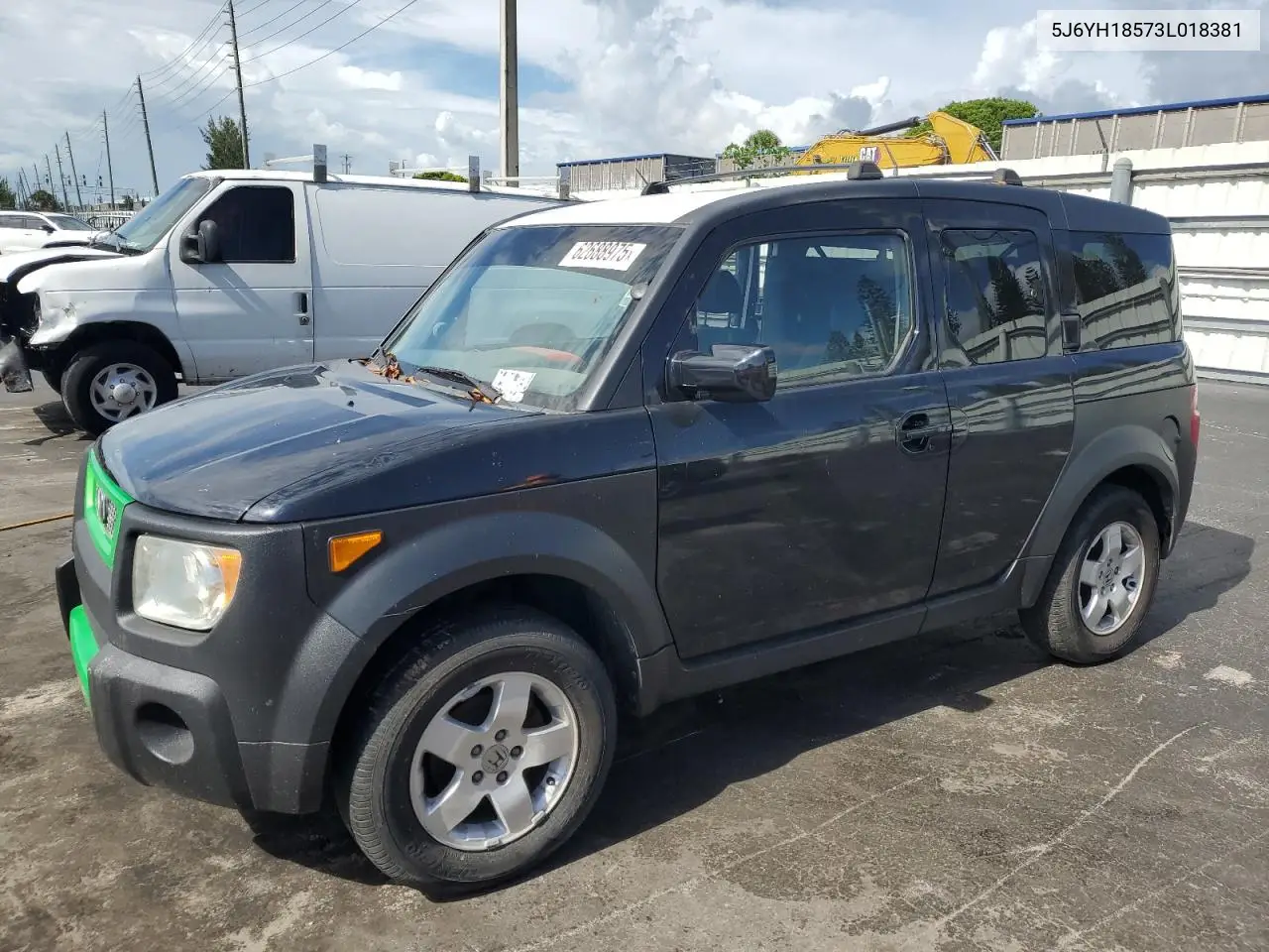 2003 Honda Element Ex VIN: 5J6YH18573L018381 Lot: 62688975