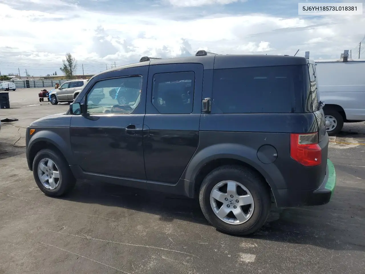 2003 Honda Element Ex VIN: 5J6YH18573L018381 Lot: 62688975