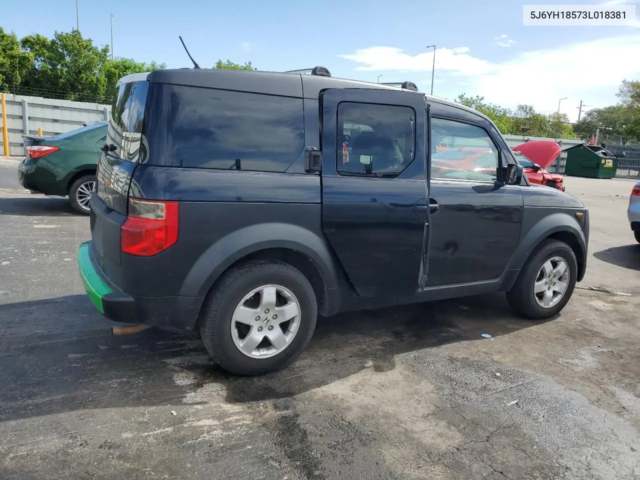 2003 Honda Element Ex VIN: 5J6YH18573L018381 Lot: 62688975
