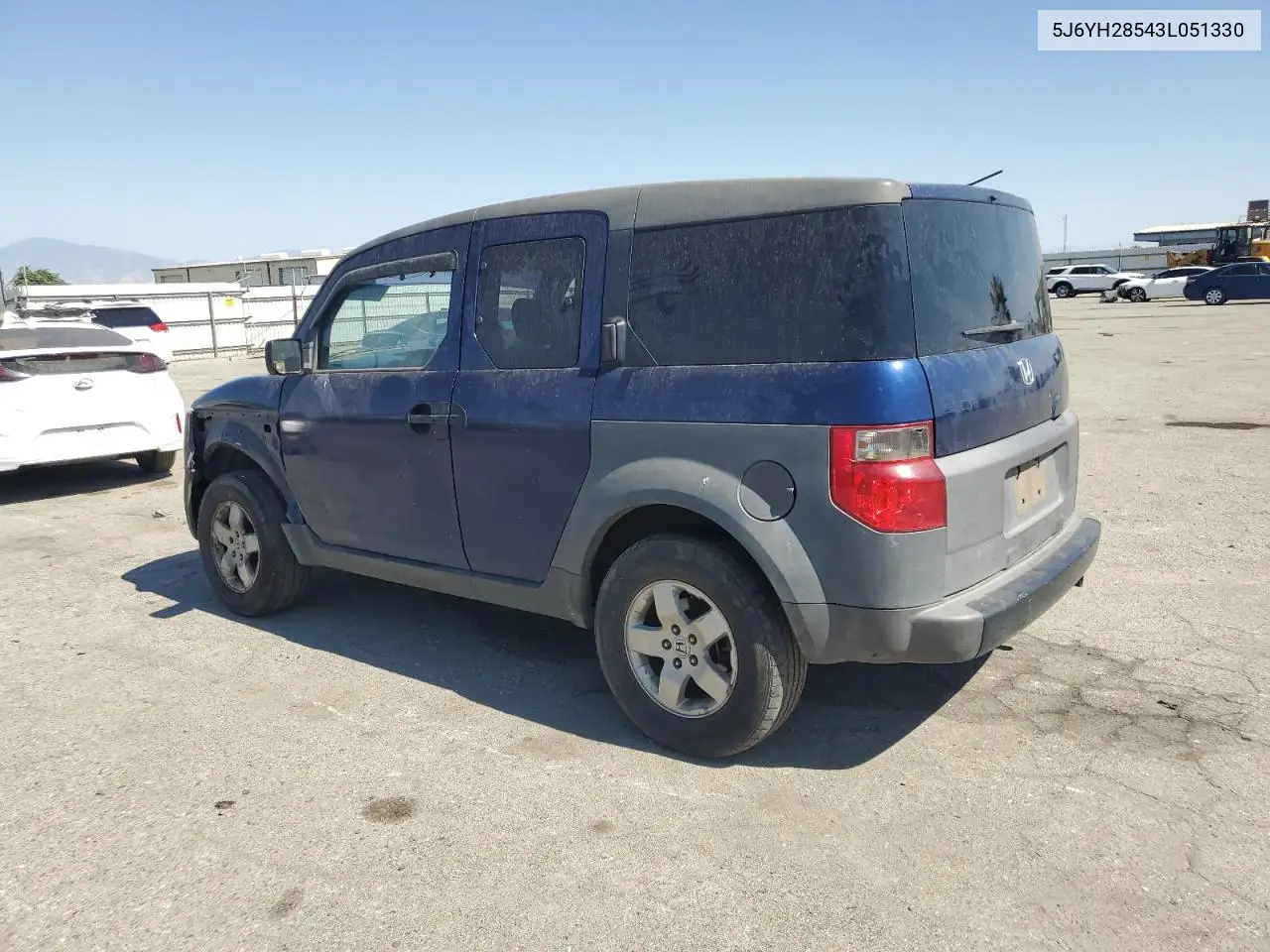 2003 Honda Element Ex VIN: 5J6YH28543L051330 Lot: 63259075
