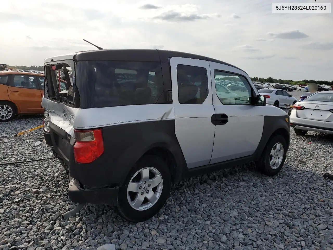 2004 Honda Element Ex VIN: 5J6YH28524L020160 Lot: 53861045