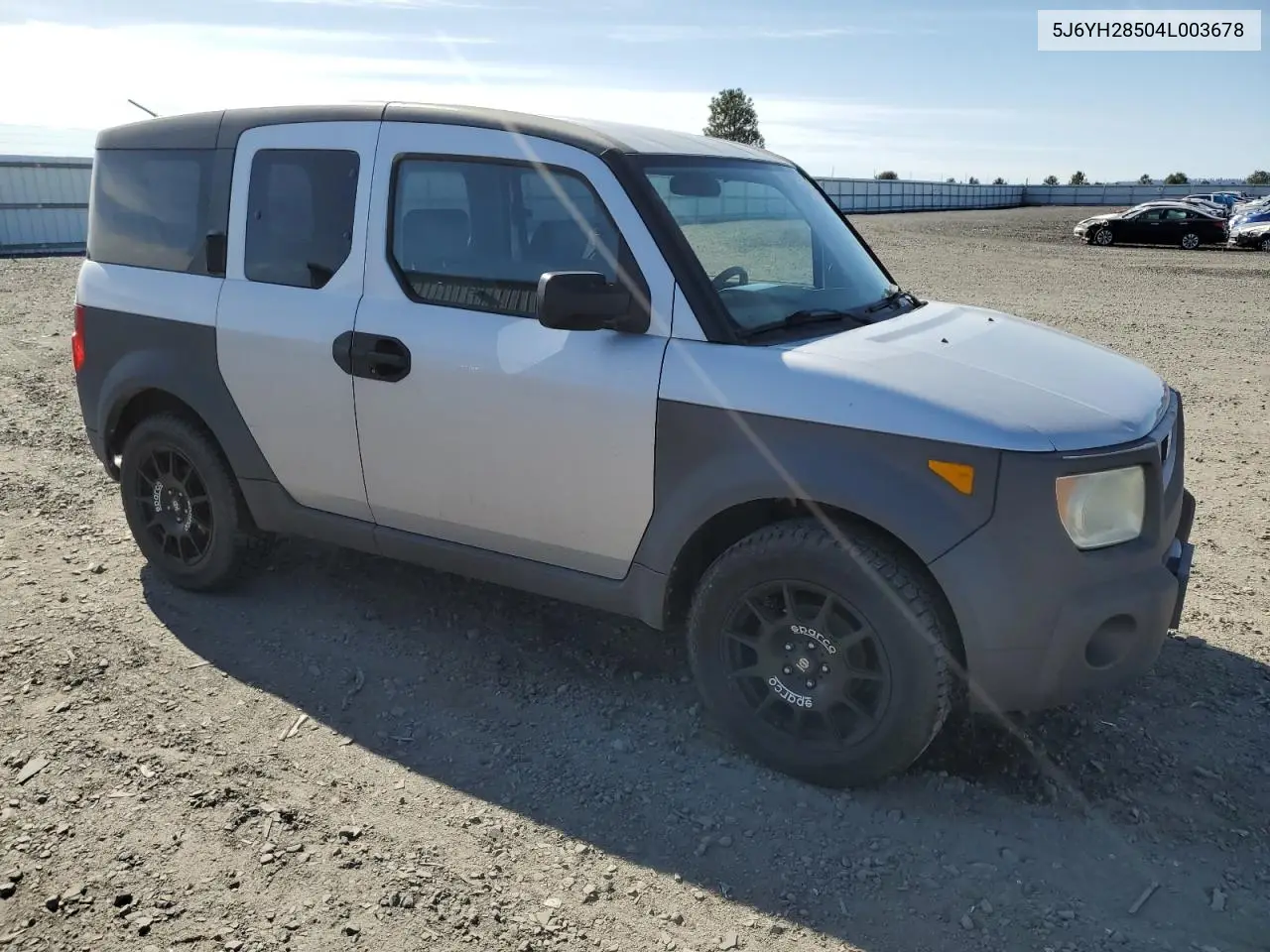 2004 Honda Element Ex VIN: 5J6YH28504L003678 Lot: 54110825