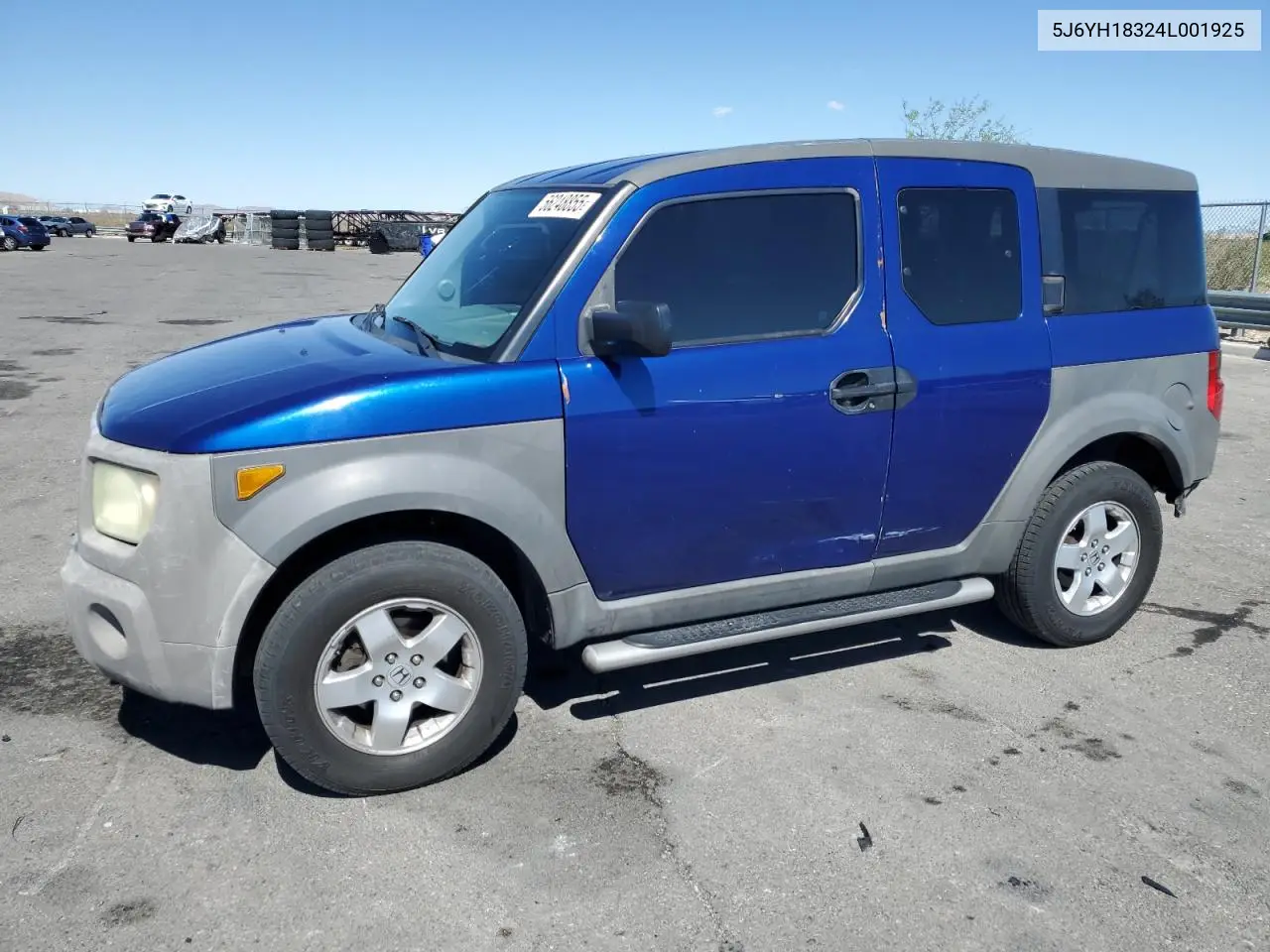 2004 Honda Element Lx VIN: 5J6YH18324L001925 Lot: 56248855