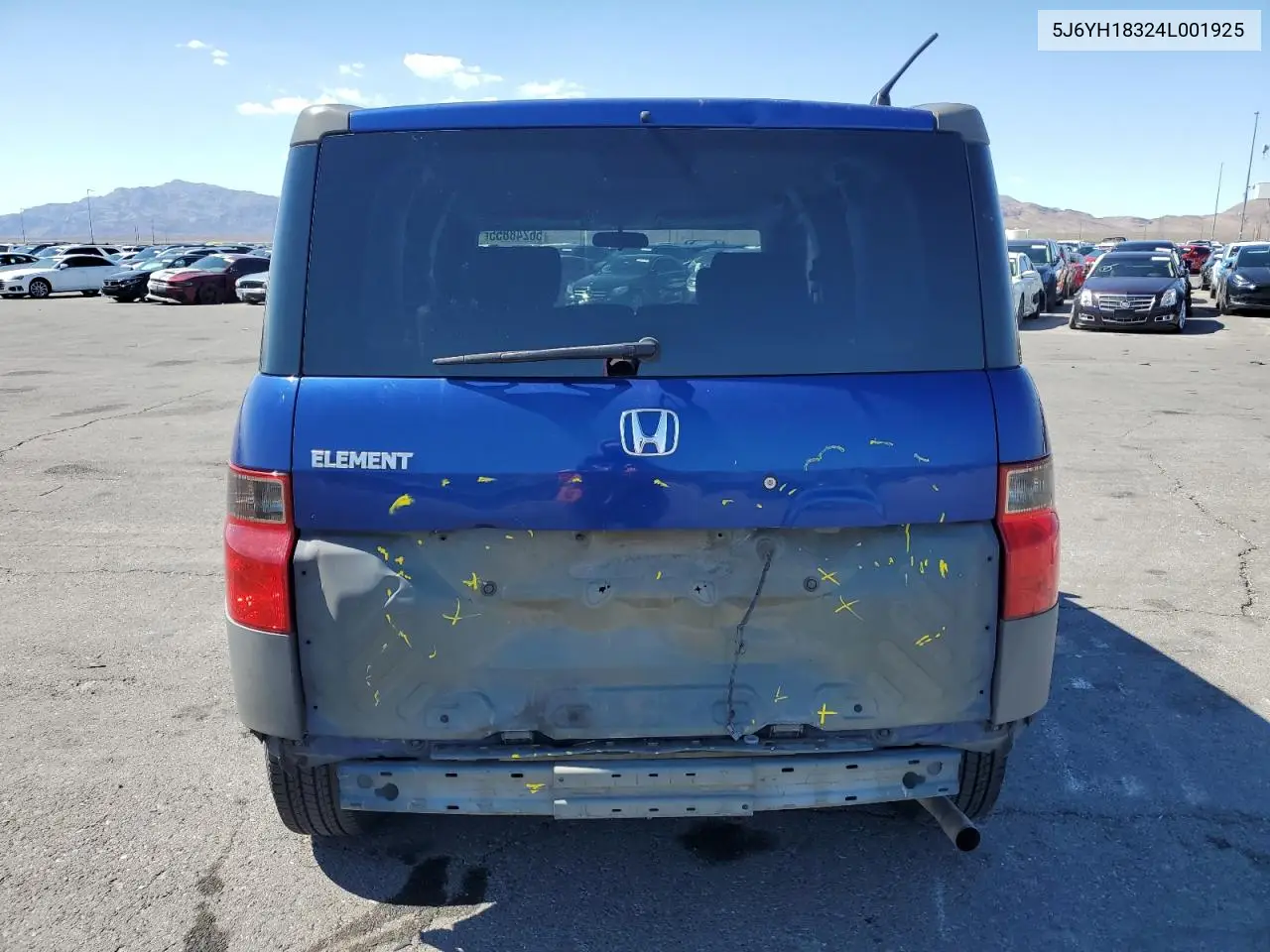 2004 Honda Element Lx VIN: 5J6YH18324L001925 Lot: 56248855