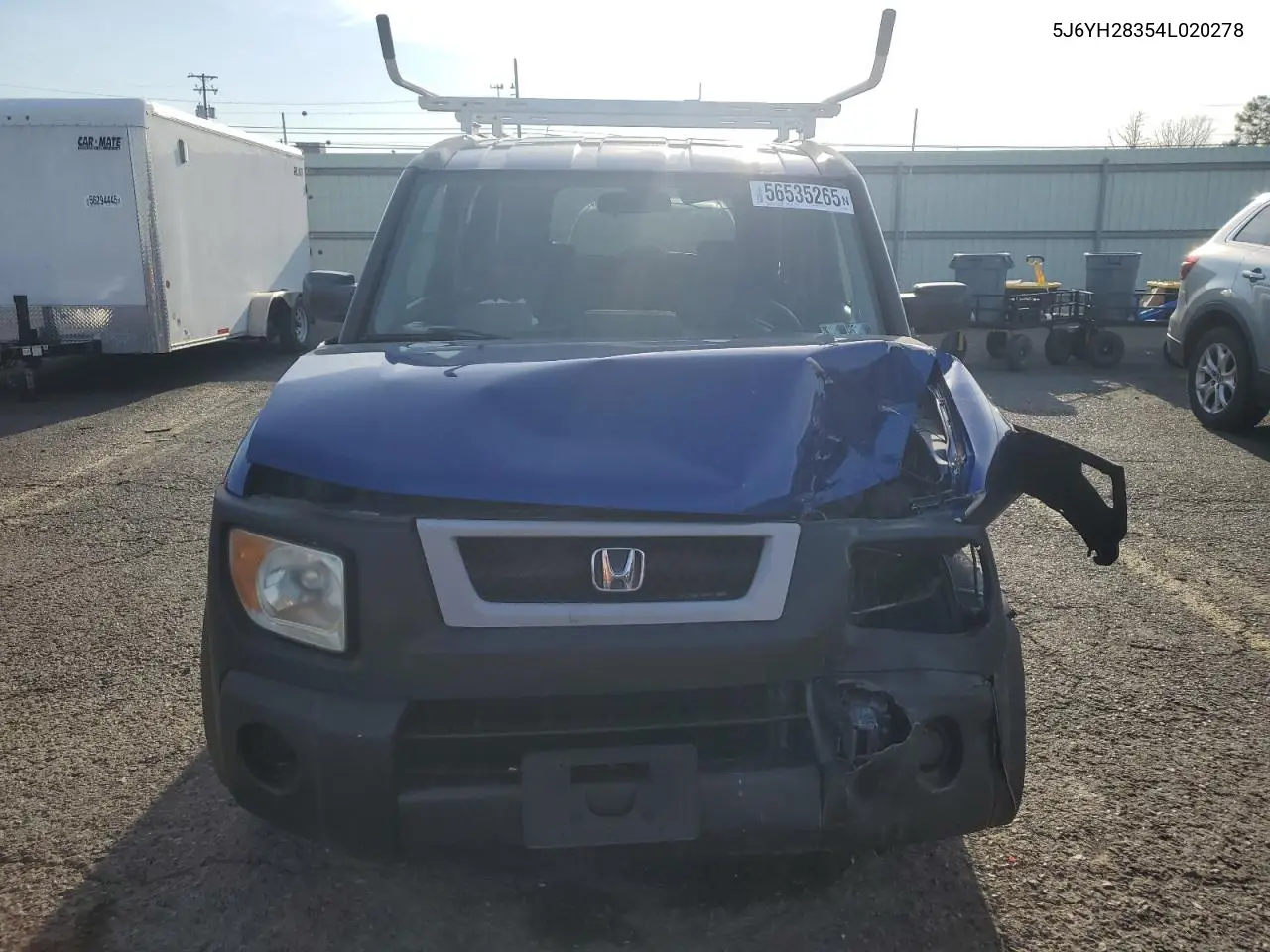 2004 Honda Element Lx VIN: 5J6YH28354L020278 Lot: 56535265
