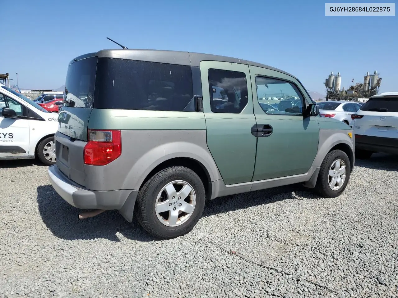 2004 Honda Element Ex VIN: 5J6YH28684L022875 Lot: 56908245