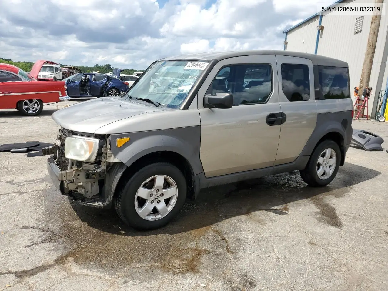 2004 Honda Element Ex VIN: 5J6YH28664L032319 Lot: 56946445