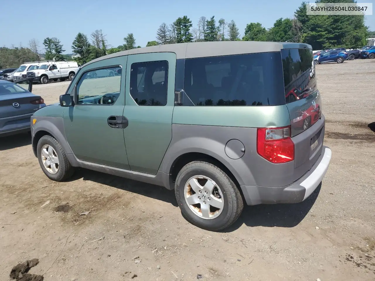 2004 Honda Element Ex VIN: 5J6YH28504L030847 Lot: 62217445