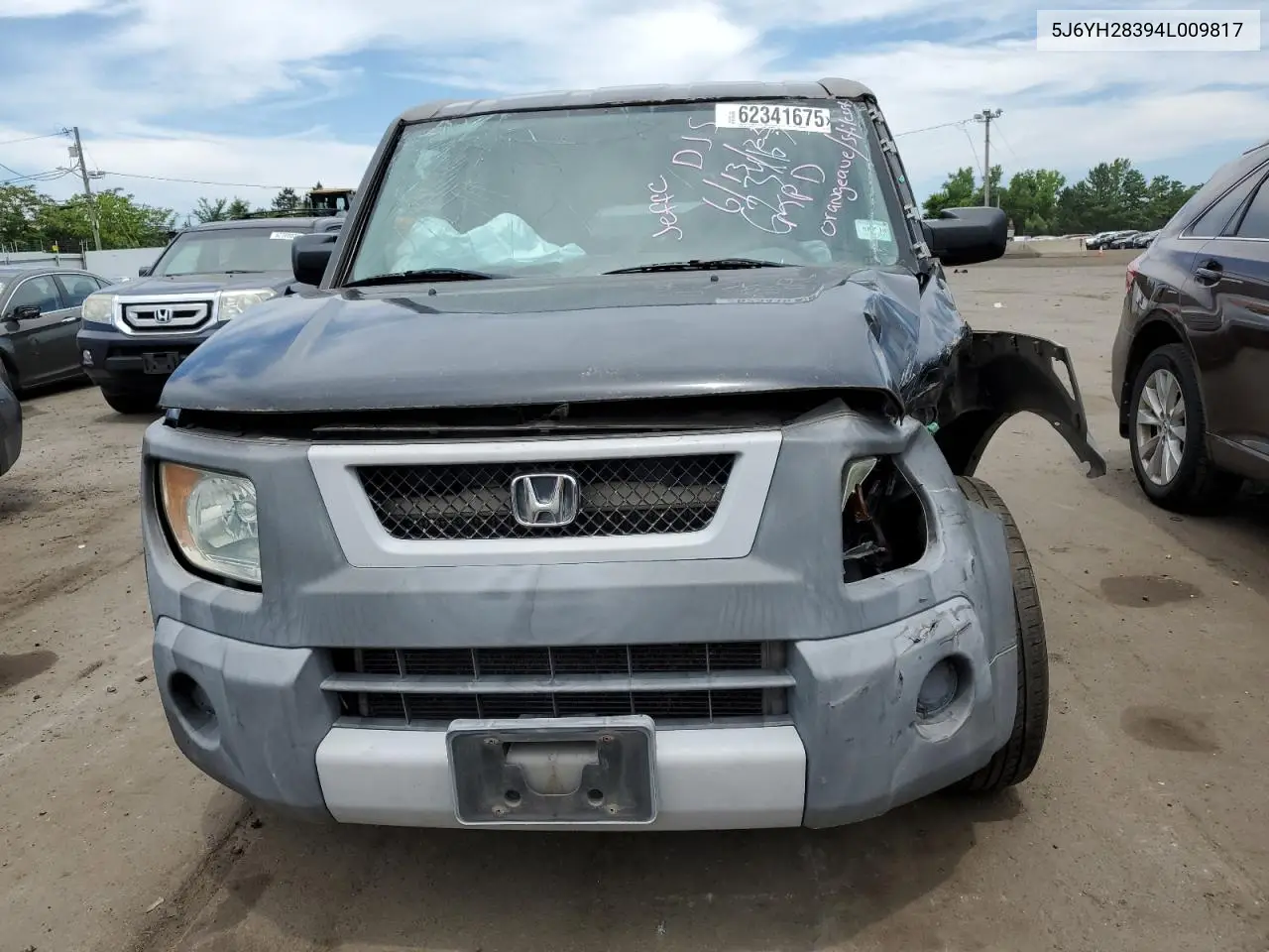 2004 Honda Element Lx VIN: 5J6YH28394L009817 Lot: 62341675