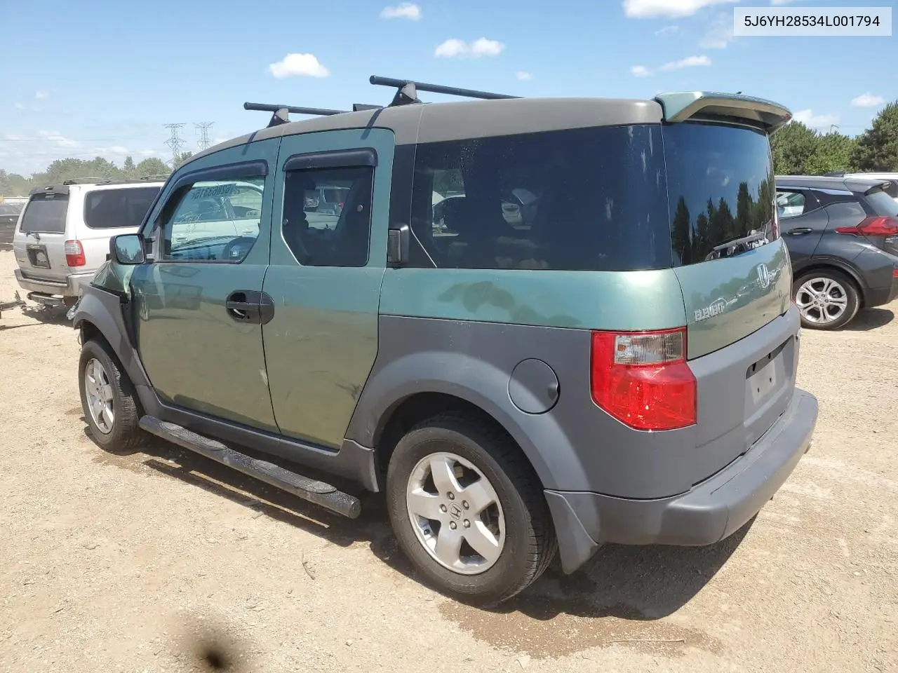 2004 Honda Element Ex VIN: 5J6YH28534L001794 Lot: 62863315