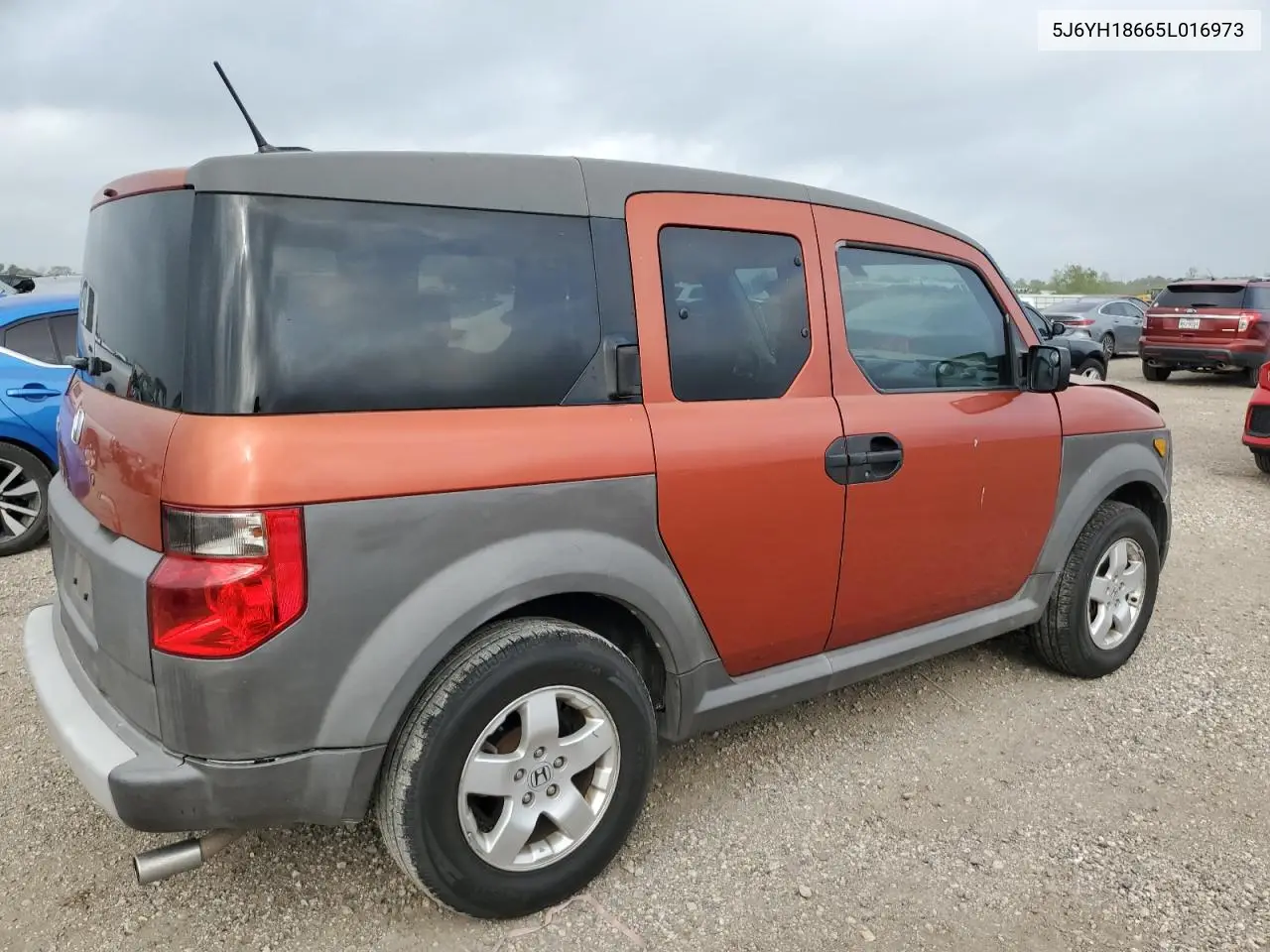 2005 Honda Element Ex VIN: 5J6YH18665L016973 Lot: 51796985
