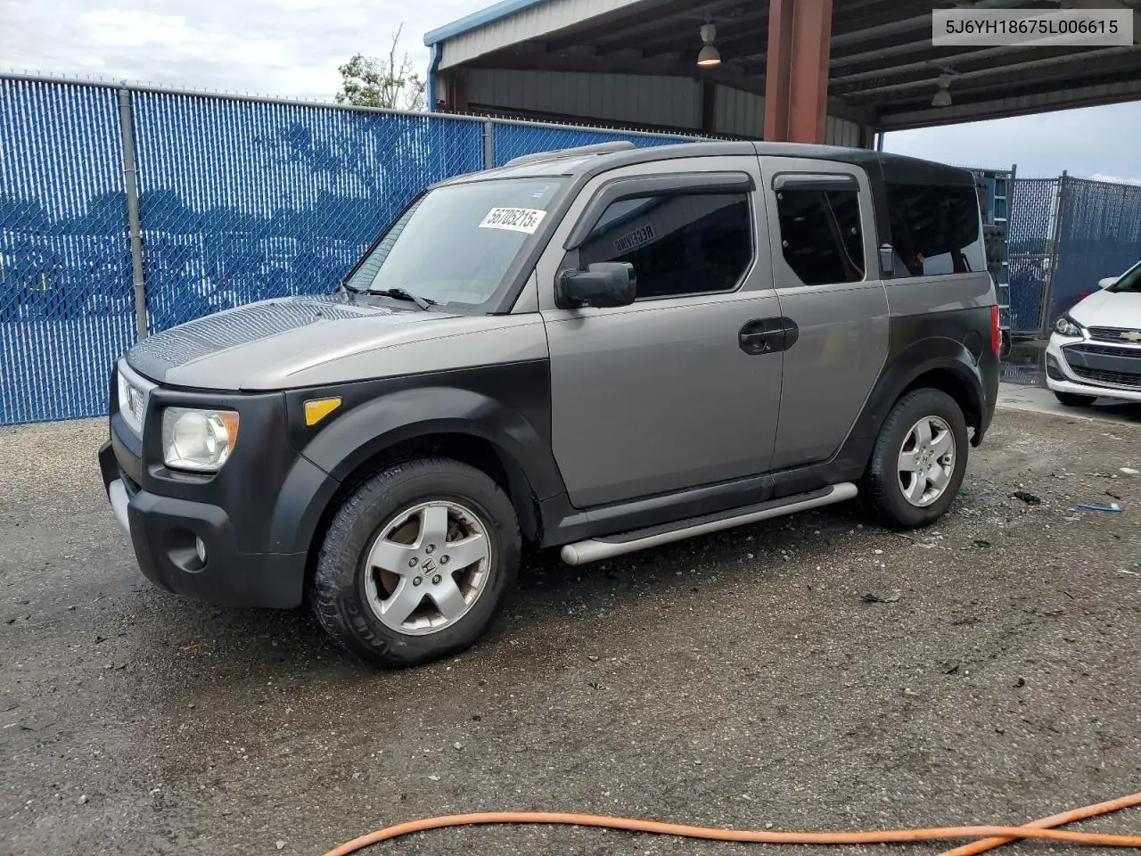 2005 Honda Element Ex VIN: 5J6YH18675L006615 Lot: 56705215