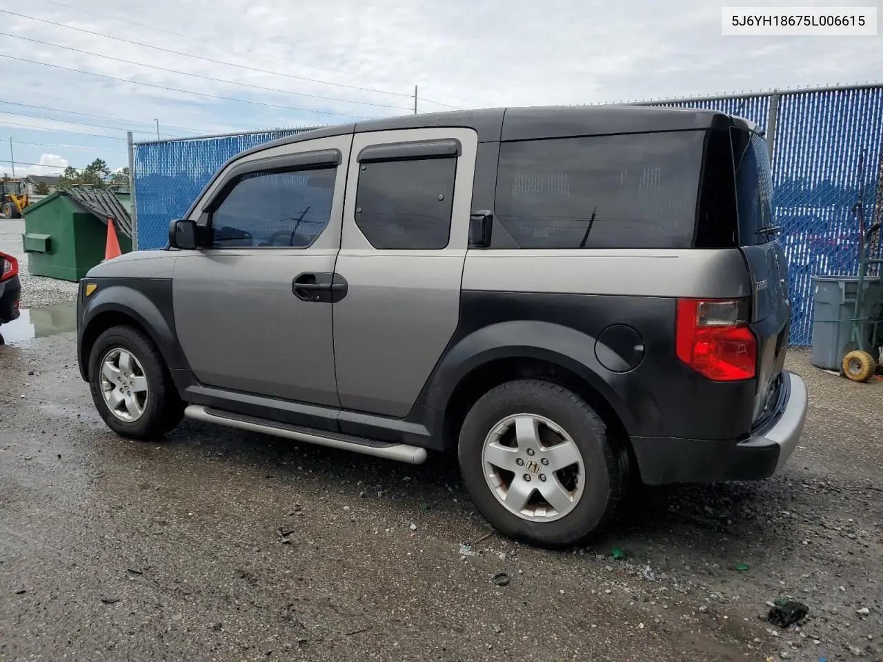 2005 Honda Element Ex VIN: 5J6YH18675L006615 Lot: 56705215