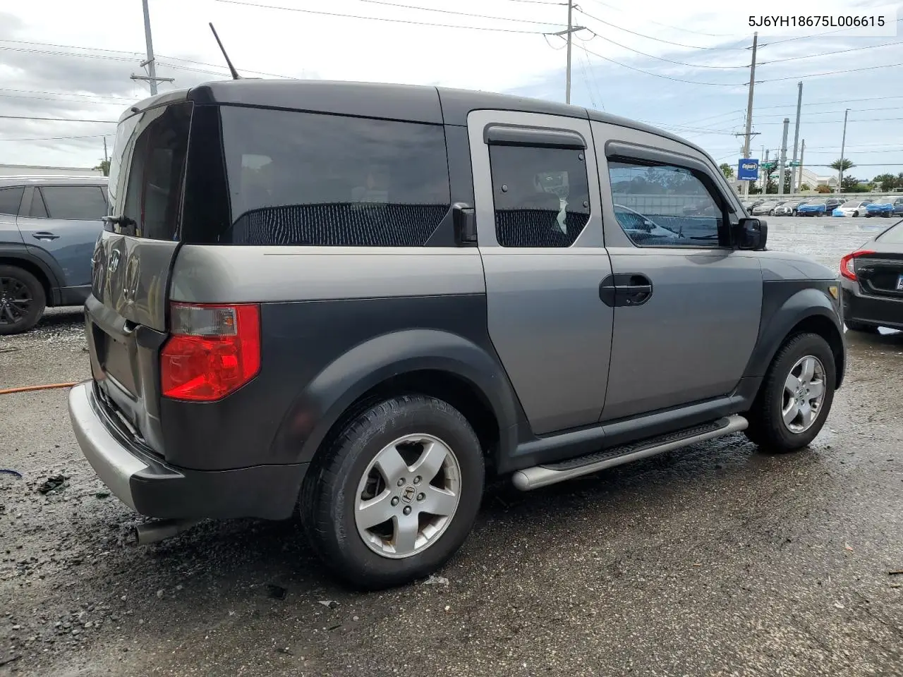 2005 Honda Element Ex VIN: 5J6YH18675L006615 Lot: 56705215